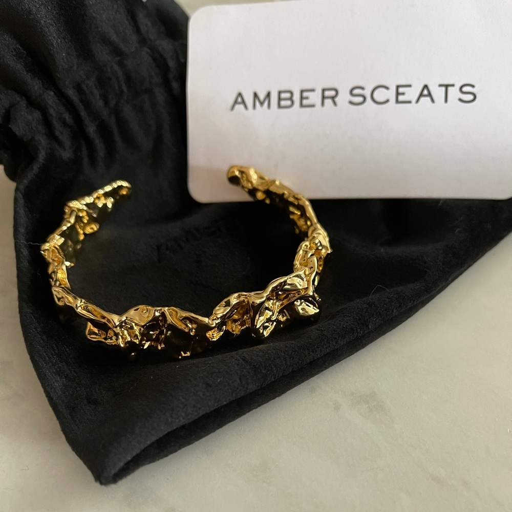 Amber Sceats Emery 24k Plated Cuff